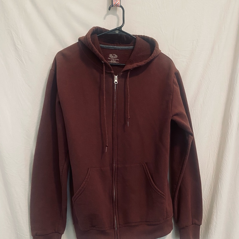 Men's Brown Hoodie Sweater
